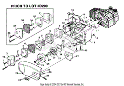 Engine Housing, Clutch &amp; Muffler