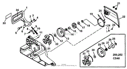 Clutch &amp; Chain Brake