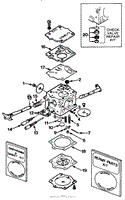 Homelite XL12 Chain Saw UT-10541-C Parts Diagram for HS-179
