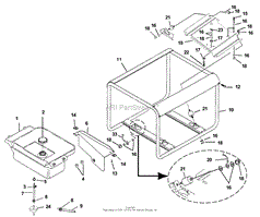 Frame - Fuel Tank