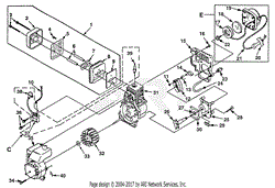 Ignition Starter And Muffler