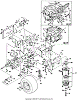 Frame Transaxle And Engine