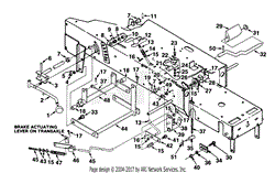 Lift, Brake And Clutch Linkage