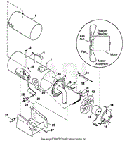 Heater - Exploded View