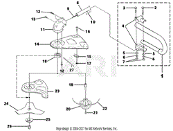 Shaft - Spool &amp; String - Grass Deflector - Blade Guard - Blade