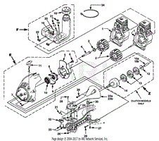 Tank, Clutch &amp; Starter (Rev. A)