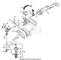 Straight Shaft Boom - Handle - Throttle - Stringhead - Grass Deflector