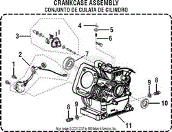 General Assembly - Crankcase Assembly