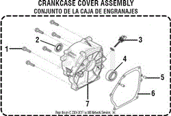 General Assembly - Crankcase Cover Assembly