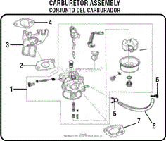 General Assembly - Carburetor Assembly