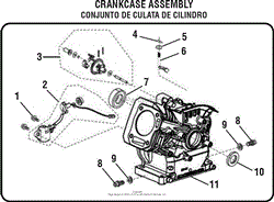 General Assembly - Crankcase Assembly