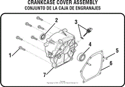 General Assembly - Crankcase Cover Assembly