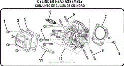 General Assembly - Cylinder Head Assembly