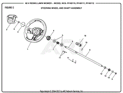 Figure C (Steering Wheel And Shaft Assembly)