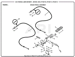 Figure L (Brake Pedal Assembly)