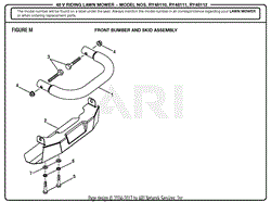 Figure M (Front Bumber And Skid Assembly)