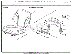 Figure P (Seat And Seat Springs)