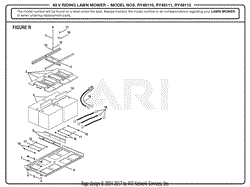 Figure R (Battery And Battery Tray Assembly)