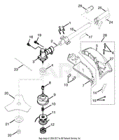 Brush Cutter Head Assembly