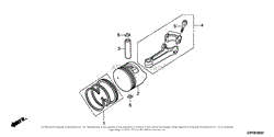 PISTON + CONNECTING ROD