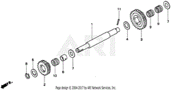 AUXILIARY IDLE SHAFT