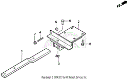 DRAW BAR BRACKET