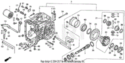 REAR TRANSMISSION CASE