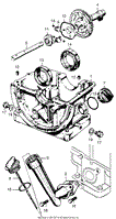 CAMSHAFT + OIL PAN