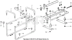 FRAME + ENGINE BED