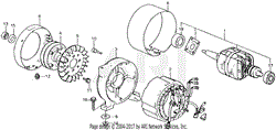 ROTOR + STATOR + PULLEY