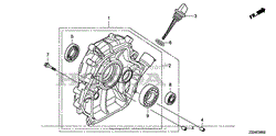 CRANKCASE COVER (EB4000X/5000XK3/6500X1)