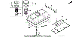 EG650 FUEL TANK