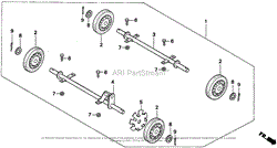 WHEEL (4-WHEELS) (EM, EB)