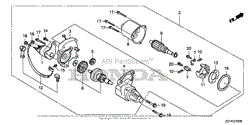 STARTER MOTOR (EM3800SX)