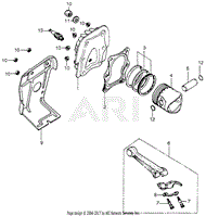 CYLINDER HEAD + PISTON + RINGS