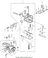 CARBURETOR + INLET MANIFOLD