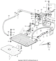 FUEL TANK + FUEL PUMP + FUEL STRAINER