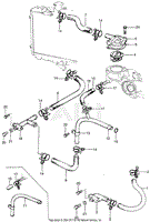 OIL DRAIN TUBE + WATER HOSE