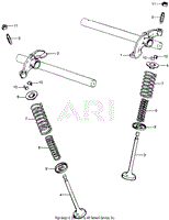 VALVE + ROCKER ARM