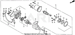 EM/SX STARTER MOTOR K1