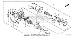 STARTER MOTOR            (EM5000SXK2, EM6500SXK1)