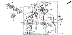CARBURETOR (EU1000I/K1)