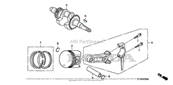 PISTON + CRANKSHAFT