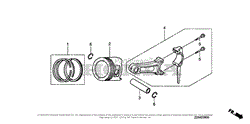 PISTON + CONNECTING ROD