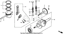 PISTON + CRANKSHAFT