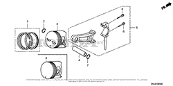 PISTON + RINGS