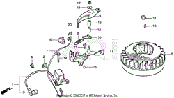 HR173 FLYWHEEL