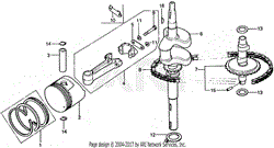 CRANKSHAFT + CAMSHAFT + PISTON K