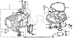 CYLINDER + OIL PAN