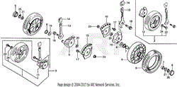 FRONT WHEEL + FRONT ADJUSTING PANEL